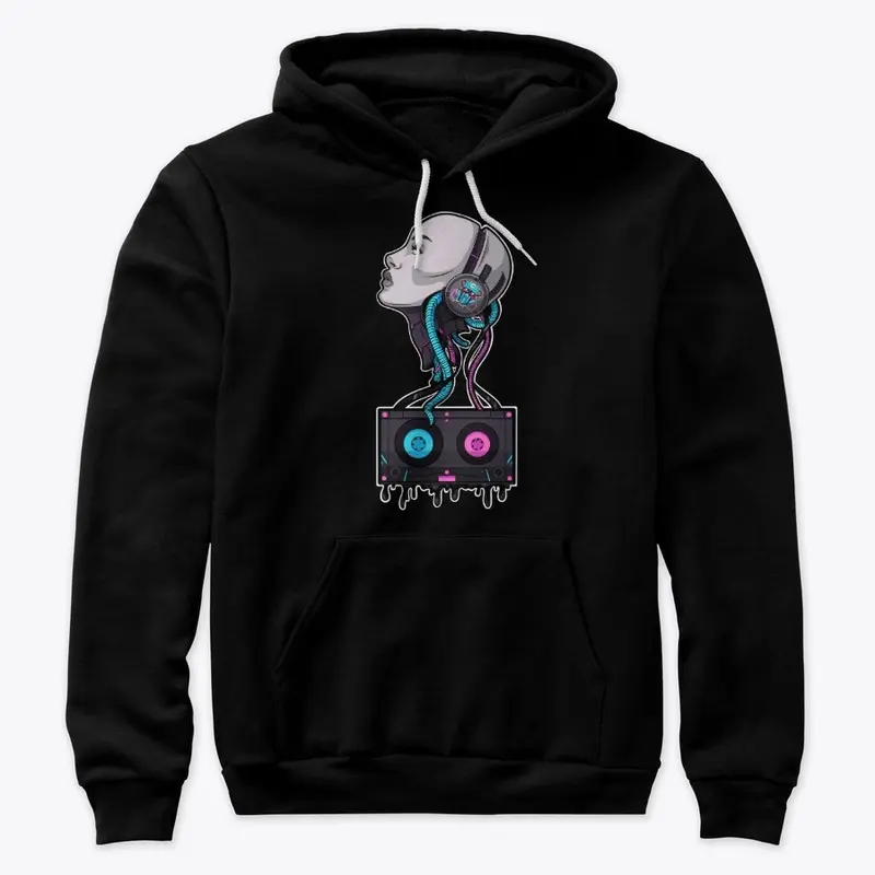 CdoubleBot Logo black drips